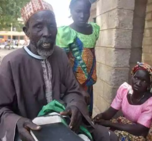 Photo: Meet The Old Couple Who Lost Their Only Child To Boko Haram